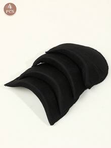 2/4/6 Men's Shoulder Pads, Foam Shoulder Pads, Men's Underwear Accessories, Black/White - Multicolor - View 11