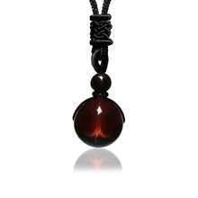 Crystal Necklaces For Women Men, Energy Necklace For Protection, Crystals And Healing Stones Pendant Jewelry For Spiritual,Redtigereye - 紅虎眼 - 查看 1