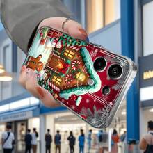 Funda de Teléfono Diseño Fantasía Casa de Navidad, Adecuada para Redmi10,12C,13,14C,.A1,A2+.A tres,Nota8,9,10,11S,.12C.13,14Pro+Xiaomi10 toneladas,11Ligero.13 toneladas,14C.14 toneladasProfesionalPequeñoC61,.C65,75 centavosM4ProfesionalM5S,.M6,tres,cuatro,GT,X5,.seisProfesionalF3,cuarta,F5,f6Funda de TPU Transparente a Prueba de Golpes de Cobertura Completa, Moda Simple Creativa a Prueba de Golpes, Funda de Teléfono Brillante, Funda de Teléfono Linda para Mujeres, Protección de Teléfono, Uso de Funda a Prueba de Golpes, Funda Transparente de Dibujos Animados - Colores mixtos - Ver 7