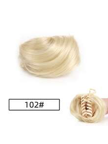 4ft Claw Hair Clip, Made Of High-Temperature Silk, Fluffy And Natural, Can Create Casual Hairstyles, Suitable For Women In Autumn, Elegant Hair Accessory For Winter Holiday Outfits - Multicolor - View 25
