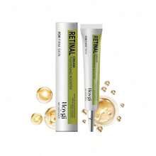 Hoygi Retinol Firming Eye Cream Lighten Crow's Feet Wrinkles Tightening Anti Puffiness Fat Particles Removes Dark Circles Eye Bags Brightening Hydrating Eye Care - 白色 - 查看 3