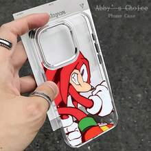 Cartoon Hedgehog S-Sonices Phone Case For IPhone 17 16e 16 15 14 13 12 11 Mini Pro Max X XR XSMAX 8 7 Air Plus Transparent - LYK-310HKX153A1 - 查看 6
