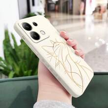 Proud Cat Phone Case For Xiaomi Redmi Note 14 13 12 12S 11 11S 10 10S 9 9S Pro Plus 4G 5G Liquid Silicone Cover - Xanh nhạt - Xem 9