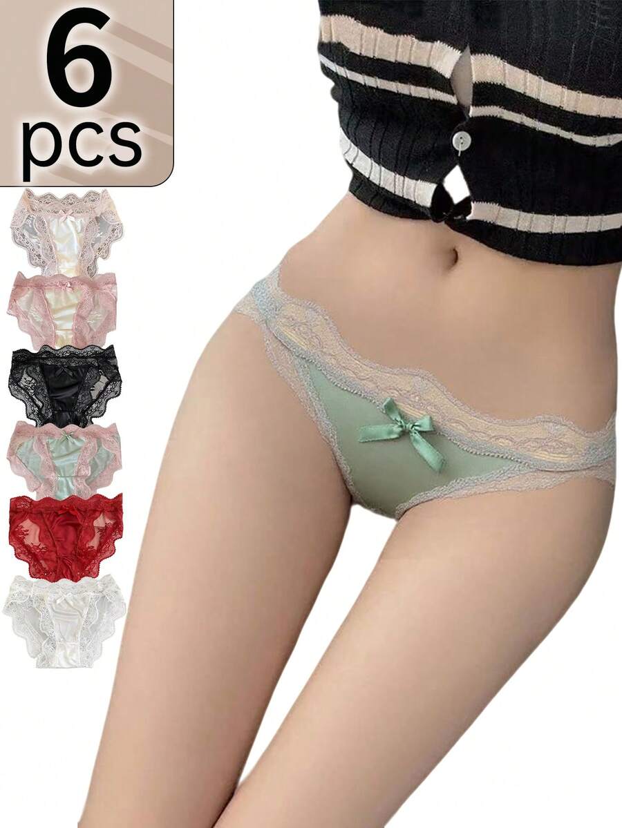 Low-Rise Solid Color Panties, Comfortable, Breathable And Seamless Sports Casual Underwear For Women. New Spring And Summer Style, Women's Apparel. Suitable For Sports And Daily Wear, Women's Basic Underwear, Versatile For All Seasons. - 彩色 - 查看 1