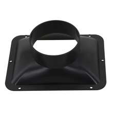 Conector de manguera de ventilador de conducto de brida larga de-150mm, adaptador de ventilación de aire para capó de cocina, tubo de ventilador, conexión de salida de escape 96CS - 150 mm - Ver 9