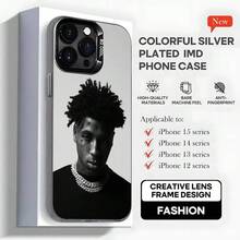 Funda para teléfono Y-YoungBoy Never Broke A-Again para iPhone17,16,15,14,13,12,11,Pro,MAX,plus, cubierta negra mate a prueba de golpes - Z5 - Ver 9