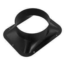 Conector de manguera de ventilador de conducto de brida larga de-150mm, adaptador de ventilación de aire para capó de cocina, tubo de ventilador, conexión de salida de escape 96CS - 150 mm - Ver 6