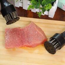 1PC Kitchen Meat Tenderizer, Camping Kitchen Tool, Stainless Steel Meat Tenderizer, Suitable For Home Kitchen ScenesTools For Making Steak(Random Color) - Random - View 6