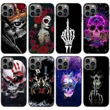 Suitable For IPhone 16 Foreign Trade  Boys And Girls Halloween Rose Skull Pirate  Dark Horror Phone Case - 211224KL-16 - View 3