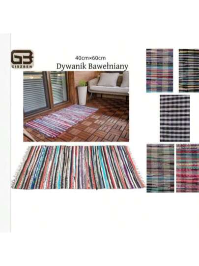 Nordic made Woven Pure Katoenen Long Tafel Runner, Sofa Cushion, Vloer Mat, Vloerkleed view 6