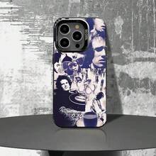 Funda para teléfono J Jeff B Buckley para 17 16 15 14 13 12 11 Pro Max Plus E cubierta negra mate a prueba de golpes funda rígida móvil protección total diseño musical accesorios smartphone carcasa - Z7 - Ver 12