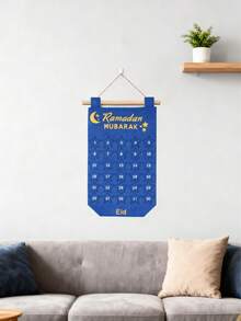 1pc Ramadan Countdown Calendar, Eid Al-Fitr Countdown, Reusable Calendar Decor, 3 Styles, Suitable For Ramadan Decoration, Home Decor, Wall Decor, Islamic Holidays, And As A Gift For Muslims - Multicolor - View 3