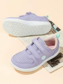 Kids' Casual Shoes, Wide Toe Box, Lightweight & Comfortable, Suitable For Boys & Girls Daily Casual And Outdoor Sports, All Season - Mauve Purple - View 2