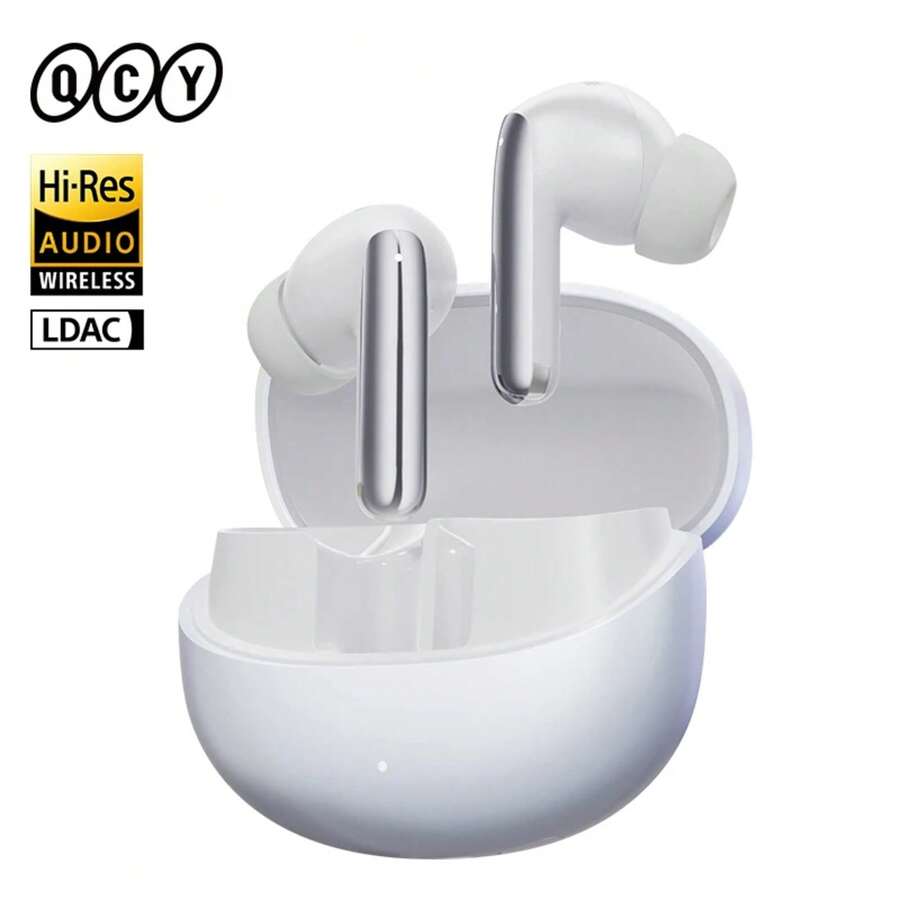 QCY MeloBuds Pro 46dB ANC Wireless Headphones, High-Resolution LDAC ...