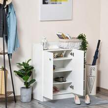 Shoe Cabinets - White - View 7