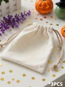 5 piezas/1 pieza Bolsas con cordón, Bolsas con cordón DIY, Bolsas con cordón de lona, Bolsas de regalo para empaquetar harina, Bolsas de caramelos de Halloween, Bolsas con cordón de lona, Bolsas de malla, Bolsas reutilizables para productos, Bolsas de regalo, Bolsas de almacenamiento, Bolsas de almacenamiento con cordón, Bolsas con cordón DIY, Bolsas con cordón de lona - Multicolor - Ver 13