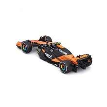 Bburago 1:43  F1 Team MCL38 (Miami GP) (#4 ) - Flat Black/Orange ('24) ('25 Std) - No. 4 - View 3