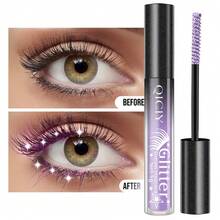 1pc Lengthening & Curling Mascara, Smudge-Proof. Fine Texture, Suitable For Stage Makeup, Can Be Applied On Eyebrows.