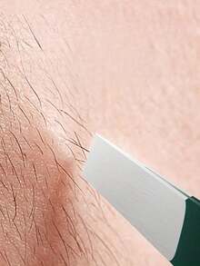 6pcs Shiny Green Eyebrow Grooming Tool Set - Stainless Steel Eyebrow Tweezers, Multi-Functional Eyebrow Trimmer, Eye Care Tools For Home And Travel Use, Suitable For Eyebrows And Facial Hair - Multicolor - View 5