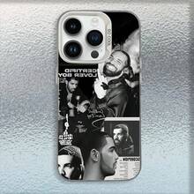 Funda para teléfono Singer Rapper D-Drake para 17,16,15,14,13,12,11,Pro,MAX, cubierta blanca mate a prueba de golpes - Z4 - Ver 12