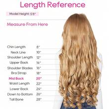 20inch 1-Pack 3/4 Full Head Curly Wave Clips In On Synthetic Hair Extensions HE008 Hairpieces For Women 5 Clips 4.5 Oz Per Piece - Medium Warm Brown,MediumWarmBrown - 中暖棕色 - 查看 5
