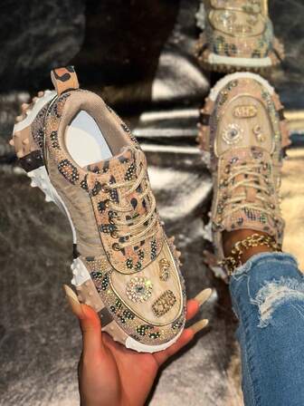 Women's Breathable, Comfortable, Soft And Cushioned Elevated Shoes, Suitable For Hiking, Outdoor Activities, Vacation, Mountaineering, Retro Stitching Casual Sports Shoes, Suitable For Spring, Autumn And Summer Seasons