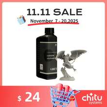 Sistemas ChiTu Resina Estándar Curado con Luz UV 405nm UV Conjure Impresión 3D Resina Fotopolimérica Impresora 3D Anycubic/Elegoo LCD DLP - Negro - 1 kg - Ver 2