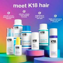 K18 Damage Shield Protective Shampoo, Reduces Frizziness & Tangles, Maintains Hair Health - 藍色 - 查看 7