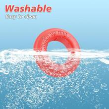 Paquete de 5 Anillos de estrangulación para Bate de béisbol para jóvenes, béisbol, softbol, teeball Tball, Anillo de estrangulación, Perilla de Bate de béisbol, Accesorios para Bate de - Rojo - Ver 7