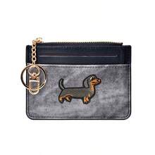 Mint Green Dachshund Multi-Card Holder Wallet Compact & Convenient Card Case Large Capacity & Personalized For Women Mini Wallet Small Wallet Wallet Keychain Card Wallet Gifts Stocking Stuffers Accessories - Multicolor - View 8