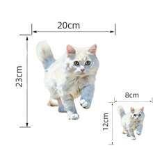 Cute Cat Heat Transfer Vinyl Stickers, Suitable For Men And Women, Washable Decals For DIY Iron-On Patches, Applicable To T-Shirts, Pillows, Jeans, Jackets, Backpacks, Clothing, Hats And Other Shiny Fashion Accessories, Heat Press Patches, Garment Design, Heat Press Appliques, Washable Metallic Stickers - Multicolor - View 9