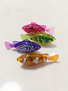 Đồ chơi bể bơi cho trẻ em, cá điện tử chơi trong phòng tắm, cá nhỏ phát sáng cảm biến bơi lội, trang trí bể cá, thú cưng cá mô phỏng thực tế, cá đồ chơi điện tử. Nếu cá không bơi khi thả vào nước, hãy nhẹ nhàng kéo và lắc đuôi để cá bơi trở lại. - Nhiều màu - Xem 11