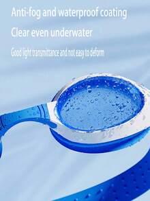 1 pieza Gafas de natación antivaho HD para niños, equipo de natación y buceo profesional resistente al agua y antivaho HD, adecuado para niños de 3 a 16 años - Multicolor - Ver 5