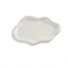 半个塑料云朵造型首饰碟，独特的珠宝托盘，时尚家居装饰，完美的圣诞礼物，贴心的新年礼物，送给他/她的理想礼物，返校季必备单品，任何房间的时尚装饰品，多功能珠宝及小物件收纳方案，非常适合节日送礼和季节性庆祝活动，房间装饰 - 彩色 - 查看 7