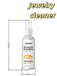 1 Bottle Jewelry Cleaner, Silver Jewelry Cleaning Spray, Suitable For Jewelry, Silver Accessories, Pure Silver Necklaces, Anti-Oxidation, Earrings Care, Gold & Silver Jewelry Cleaning Solution, Silver Earrings Anti-Oxidation Liquid, Silver Bracelet Cleaner - Multicolor - View 10