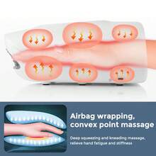 2000mAh可充电电动手部按摩器，具备气压、加热、揉捏、掌心按摩功能，是送给亲人的好礼物。 - 彩色 - 查看 6