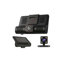 3-In-1 Surveillance Camera, Rearview, Front And Interior For Car - Black - View 3