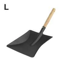 Construcción de hierro, recogedor de acero, hornos, estufas, parrillas, pala para cenizas, limpieza multiusos, contenido del paquete, nombre del producto 4BXE - S - Ver 4