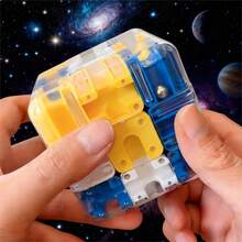 3D Maze Ball - STEM Educational Toy For Children, Flip-Up Movable Cube, Thinking Training And Logic Development, Level-Based Challenge Game, Cultivating Spatial Imagination And Concentration, Smooth Rotation, Durable And Fun, Birthday Gift For Boys And Girls - trái cam - Xem 8