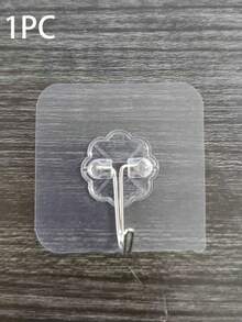 10pcs/1pc Stainless Steel Sponge Holder, Kitchen And Bathroom Storage Rack, Stainless Steel Hooks, Wall-Mounted Adhesive Hooks, Dish Drying Rack, Sponge Holder, Sink Organizer Rack For Kitchen, Bathroom, No Drilling Required, Used For Draining Dishes And Organizing Cutting Boards/Pot Lids, Drying Sponges, Wall-Mounted Cleaning Supplies Rack With Hooks, No Drilling Needed (Suitable For Bathroom, Kitchen Or Living Room), Multi-Function Towel & Clothes Clips - Multicolor - View 12