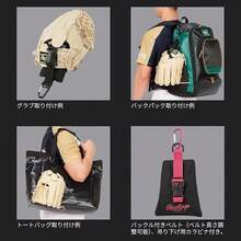 Rawlings - Secador de Agarre de béisbol para Adultos con Soporte de Agarre de Mantenimiento y eliminación de Humedad con Hebilla EAOL13F04, tamaño 20 x 13 cm - Rosa 10 piezas - Ver 4