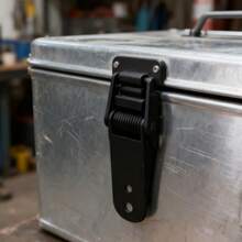 Bumper Hook Buckle, Surround Fixed Lock Buckle, Racing Car Trunk Lid Lock Buckle - Black - View 4