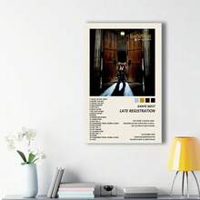 Framed Kanyee West Late Registration Music Album Cover Canvas Wall Art . Great Idea For New Year, Thanksgiving Day, Christmas, Perfect Art For Room Decor, Kitchen Decor, Living Room Painting, Halloween Decor, Bathroom Decor, Home Decor, Wall Decor And Bedroom Decor. - Framed - 查看 3