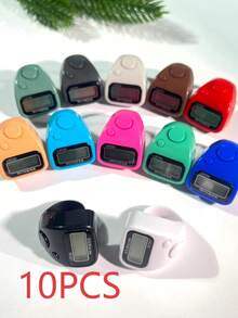 家用电子指环计数器，LED显示屏，按钮式计数装置 - 彩色 - 查看 21