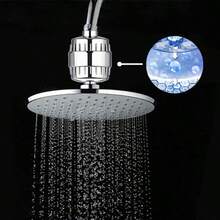 15th Generation Household Shower Faucet Filter Set, Pre-Installed Water Purifier For Bathing, Main Water Purifier - Silver - View 2