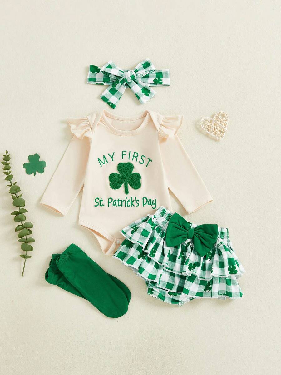 Newborn Baby Sets - 卡其色 - 查看 1