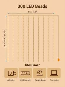 300/600 luces de cadena LED rosas con control remoto, 8 modos de iluminación, bombillas LED colgantes para decoración del hogar y dormitorio - Adecuado para árbol de Navidad, vacaciones, Halloween, Acción de Gracias, verano, boda, cumpleaños, Año Nuevo, Día de San Valentín, regalos de graduación