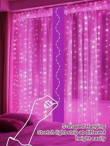 300/600 luces de cadena LED rosas con control remoto, 8 modos de iluminación, bombillas LED colgantes para decoración del hogar y dormitorio - Adecuado para árbol de Navidad, vacaciones, Halloween, Acción de Gracias, verano, boda, cumpleaños, Año Nuevo, Día de San Valentín, regalos de graduación