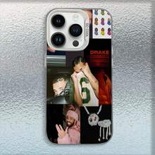 Funda para teléfono Singer Rapper D-Drake para 17,16,15,14,13,12,11,Pro,MAX, cubierta blanca mate a prueba de golpes - Z4 - Ver 9