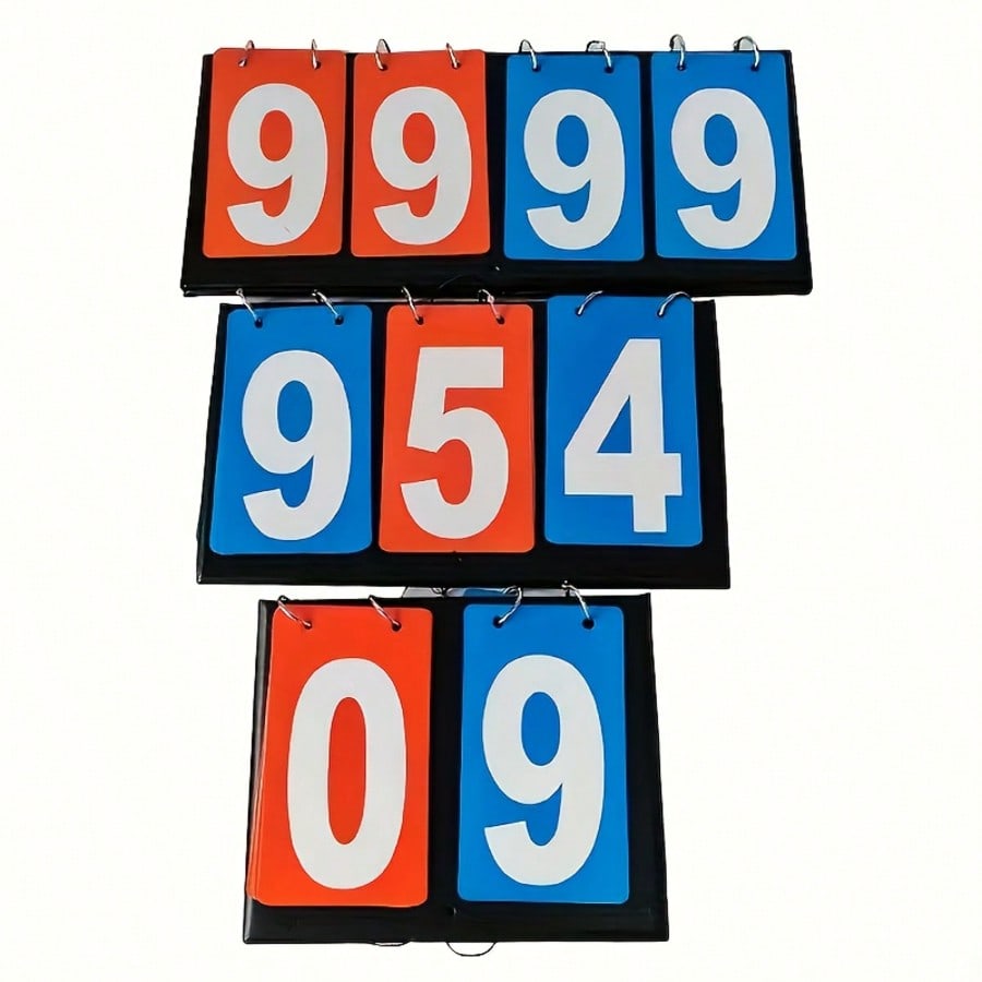 Tabellone segnapunti multifunzione a 2/3/4 cifre per calcio, basket, tennis da tavolo